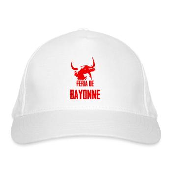 Feria de Bayonne - Casquette classique bio - blanc - Devant
