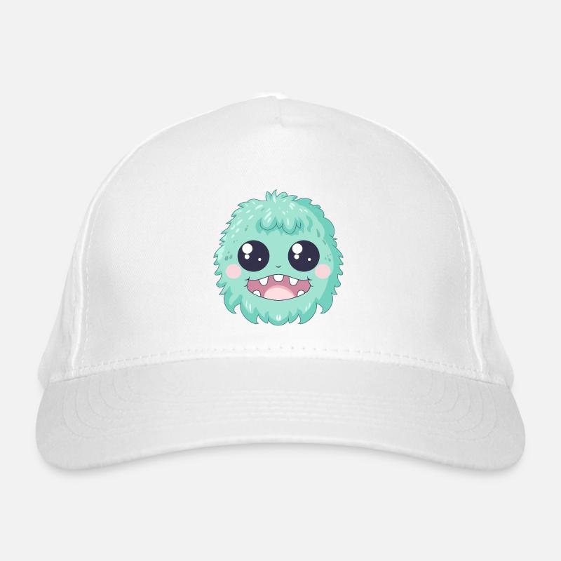 Cuddly soft monster Organic Baseball Cap