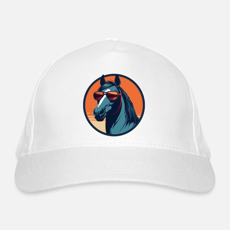 Pferd, Ross, Pferd, Streitross, Pony Bio-Baseballkappe