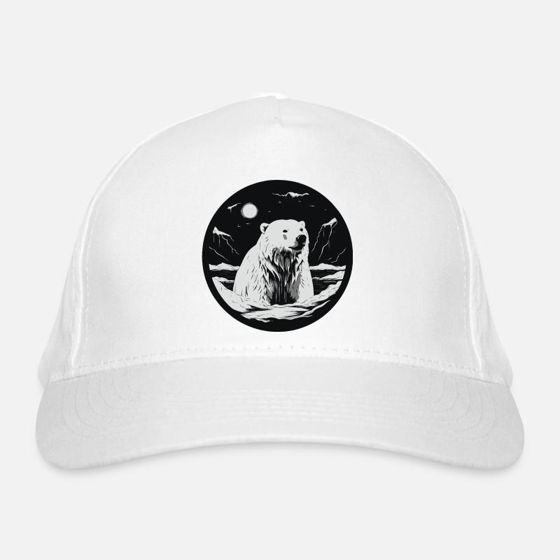 Polar bear Organic Baseball Cap