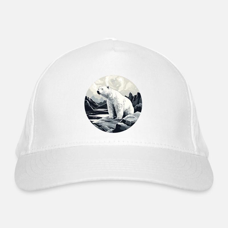 Polar bear Organic Baseball Cap