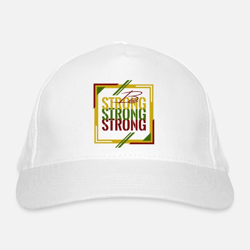 Be strong autumn Organic Baseball Cap