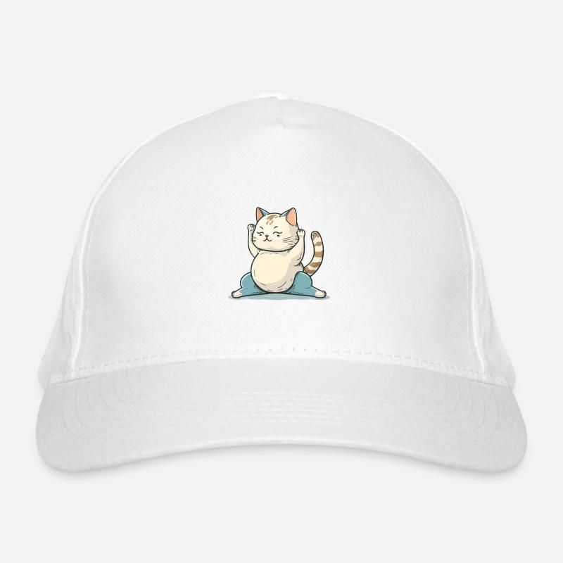 Feline Flexibility Organic Baseball Cap