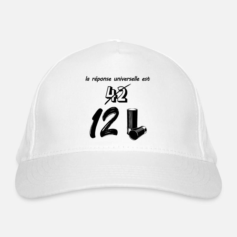 La réponse universelle Casquette classique bio