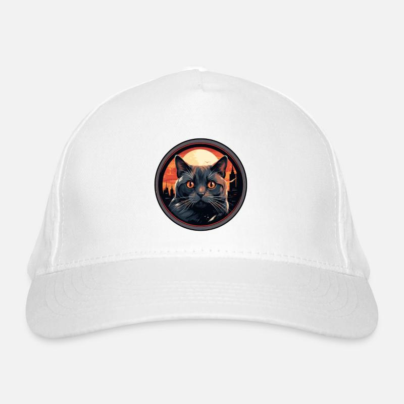 Chat Chartreux Casquette classique bio