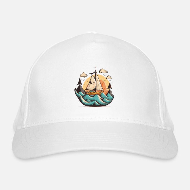 L’aventurier nautique Casquette classique bio