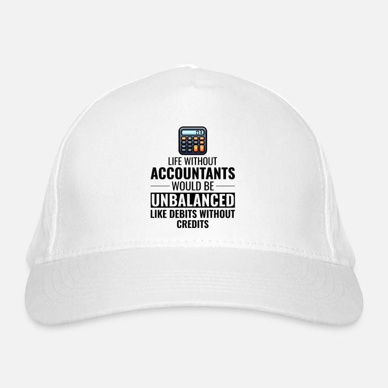 Comptable Comptabilité Tenue de livres Finance Drôle Casquette classique bio