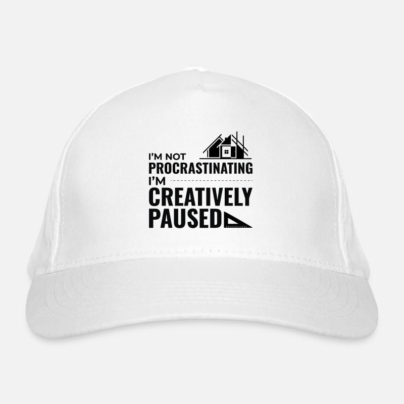 Architectes Construction Créativité Procrastination Casquette classique bio