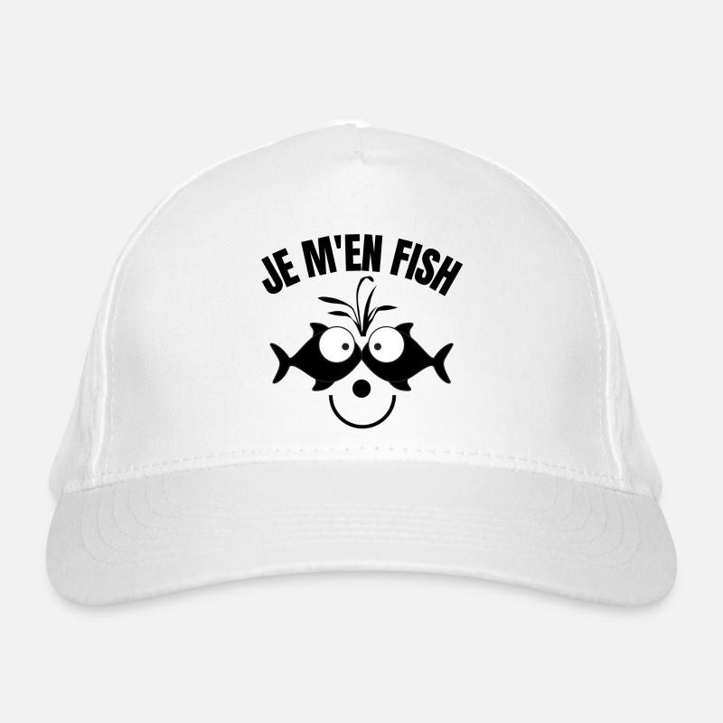pêche, pêcheur, partie de pêche Casquette classique bio
