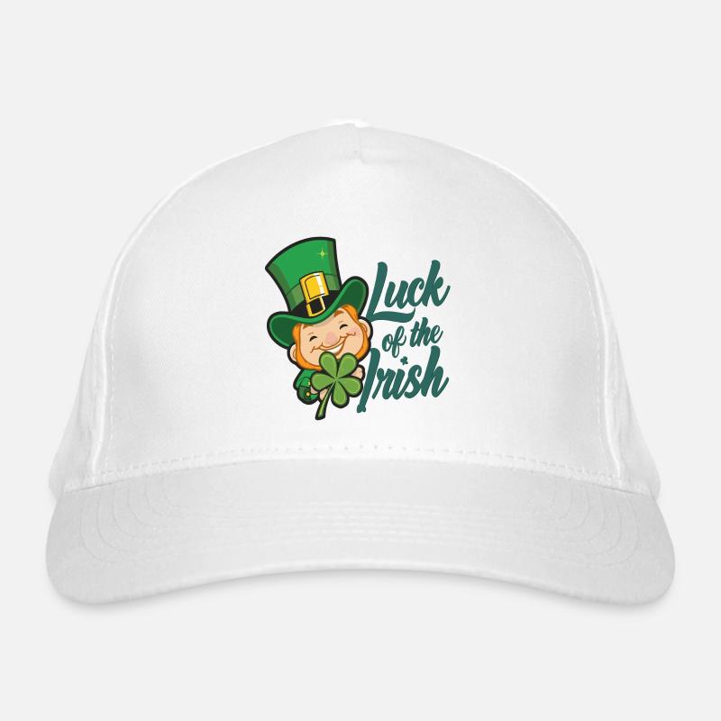 Leprechaun Leprechaun Saint-Patrick Irlande Casquette classique bio