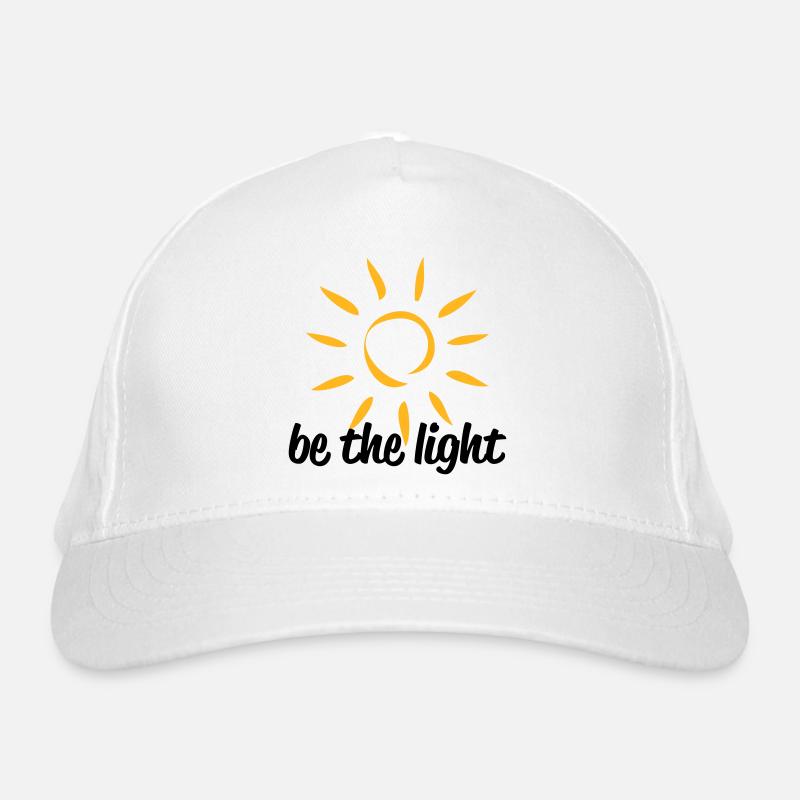 Soyez la lumière Casquette classique bio