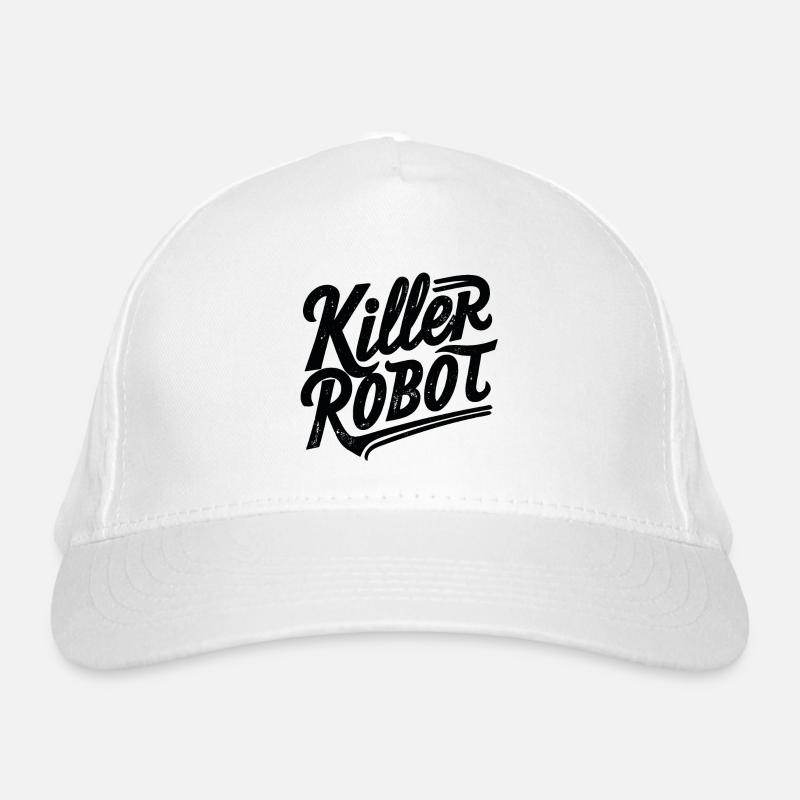 Killer robot - Killer robot (black version) Organic Baseball Cap