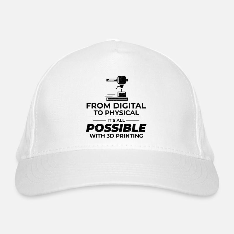3D Printer 3D Printing Organic Baseball Cap