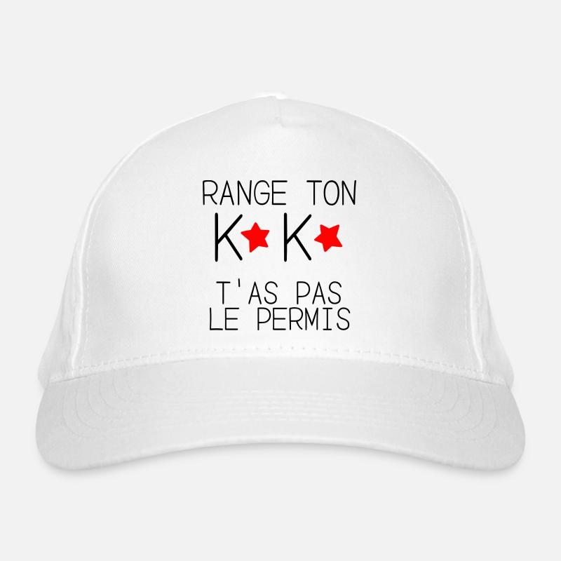 Casquette classique bio