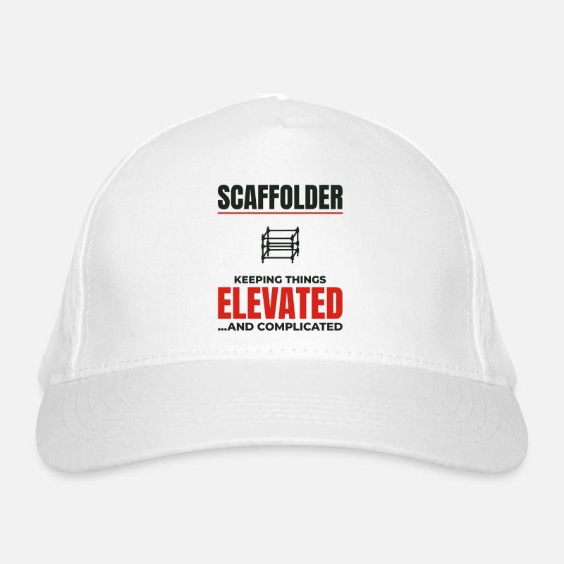 Plate-forme d’échafaudage d’échafaudage de constructeur d’échafaudages Casquette classique bio