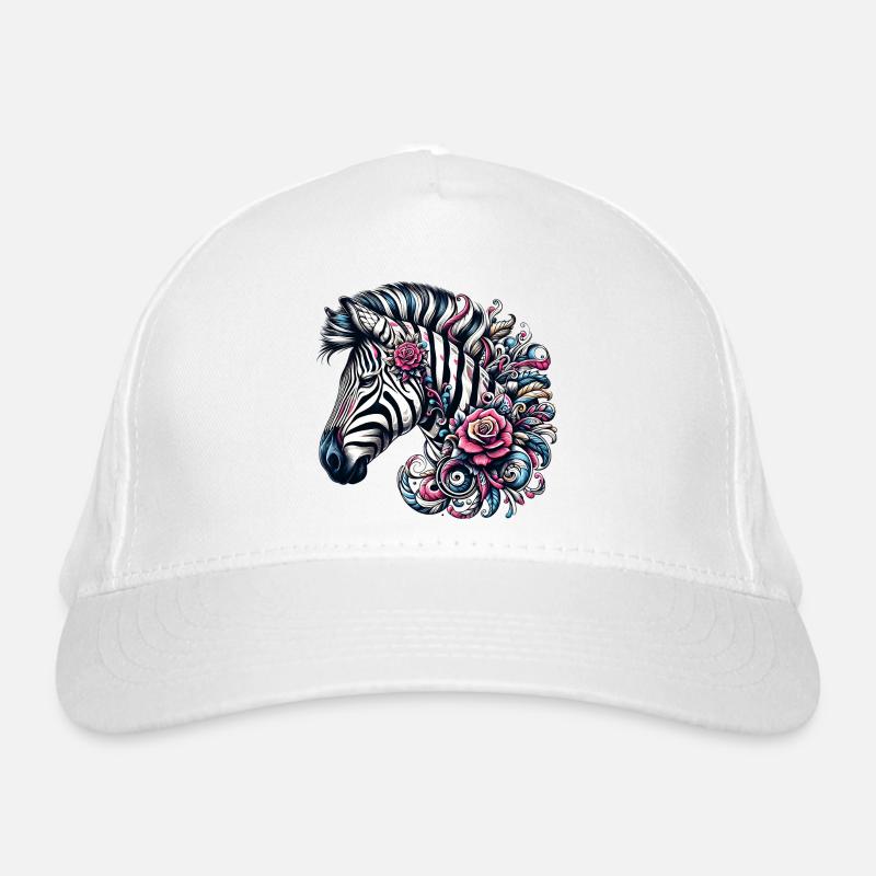 Zèbre Casquette classique bio