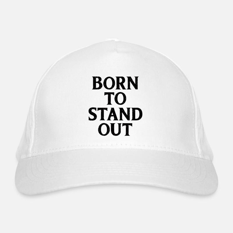 Né pour se démarquer en disant une citation Casquette classique bio