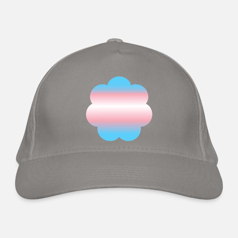 Subtle Transgender Pride Organic Baseball Cap