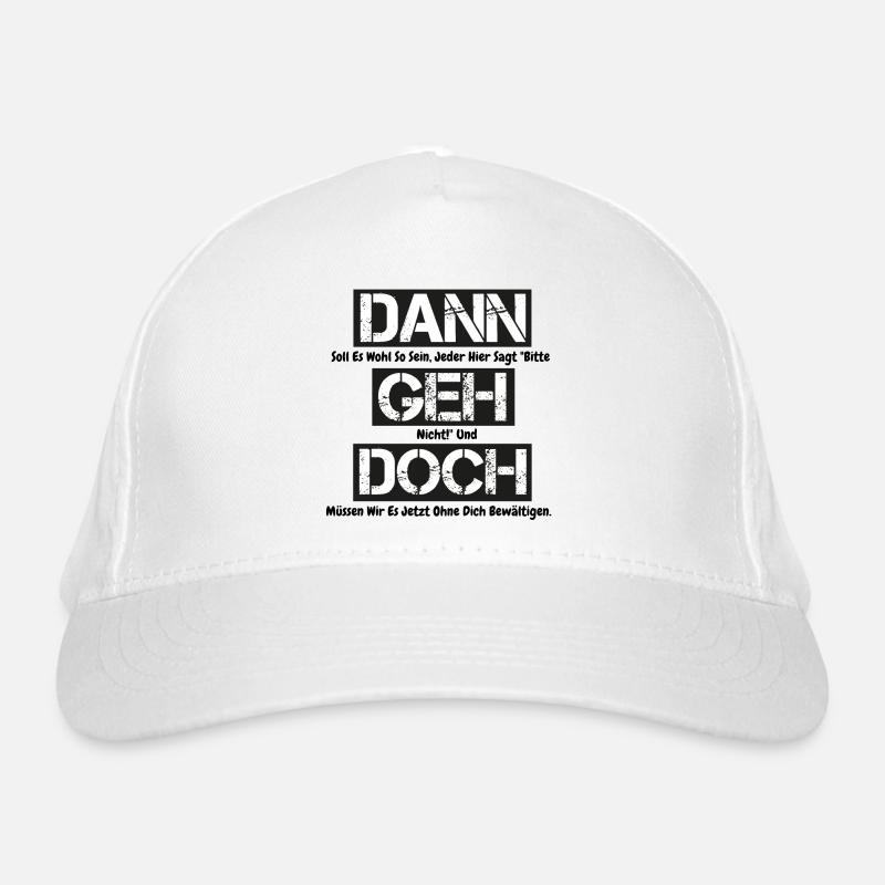 Work colleagues farewell gift with saying, office Organic Baseball Cap