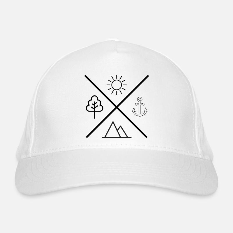 Leben Bio-Baseballkappe
