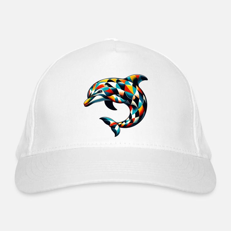 Dauphin arlequin Casquette classique bio