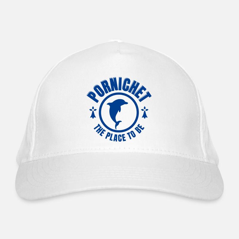 Brittany, Pornichet, summer holidays Organic Baseball Cap