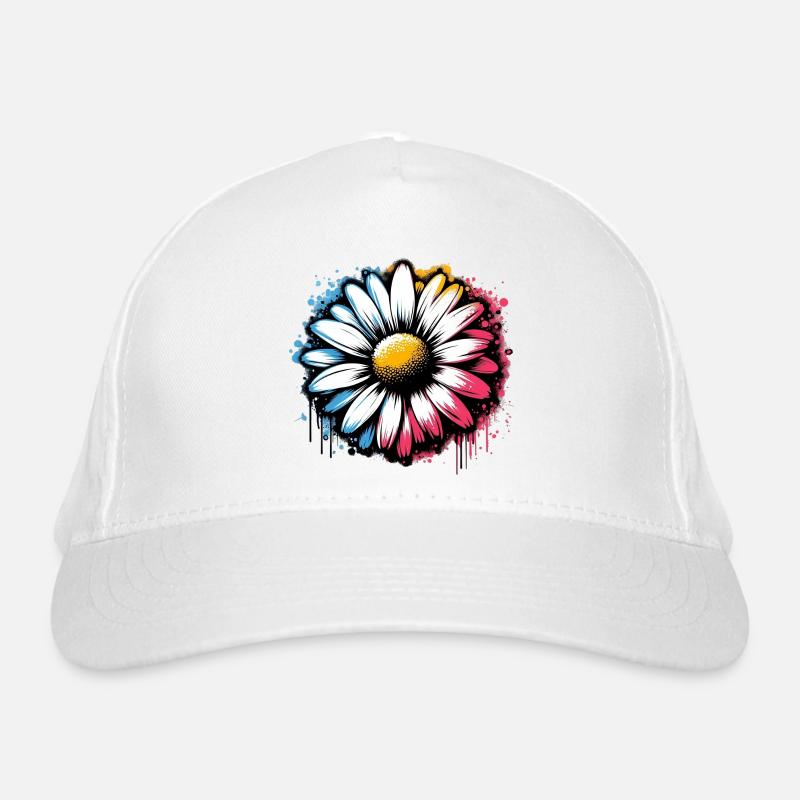 Gänseblümchen Bio-Baseballkappe