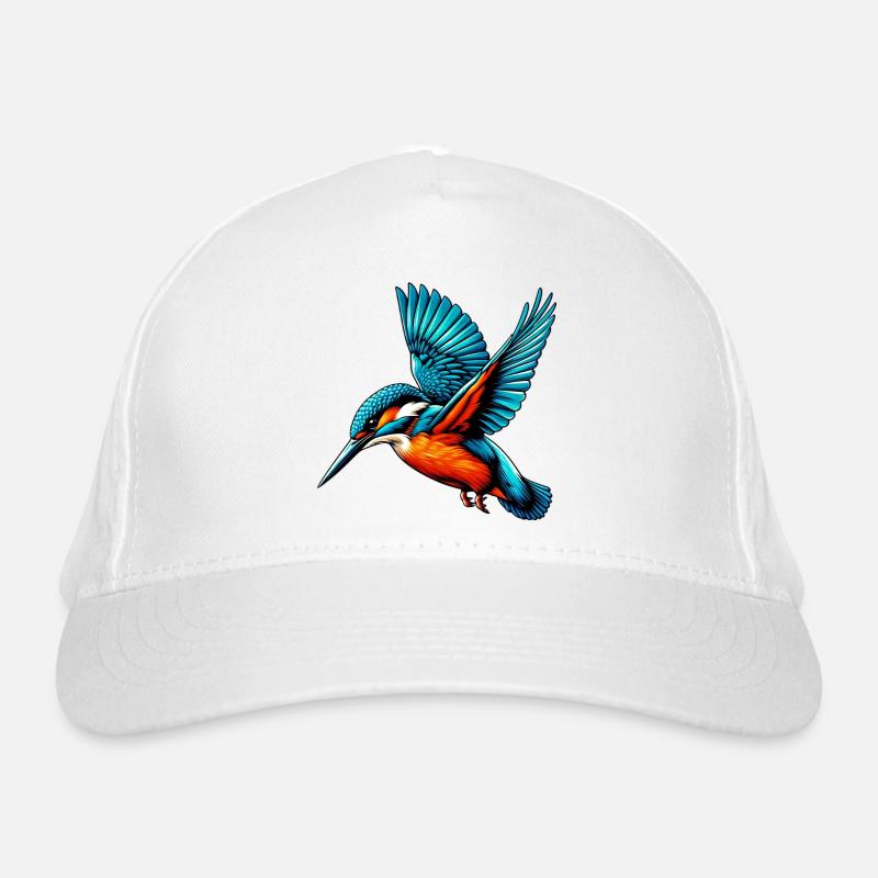 Eisvogel Bio-Baseballkappe