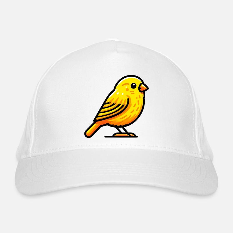 Kanarienvogel Bio-Baseballkappe
