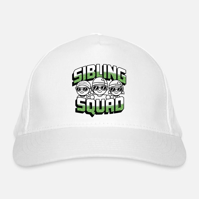 Sibling Squad Sibling Love and Rivalry Organic Baseball Cap