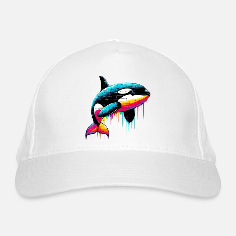 Schwertwal Bio-Baseballkappe