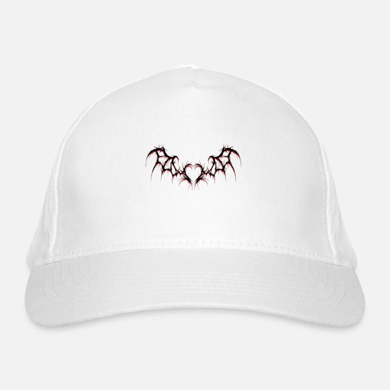 Flügel lieben Bio-Baseballkappe