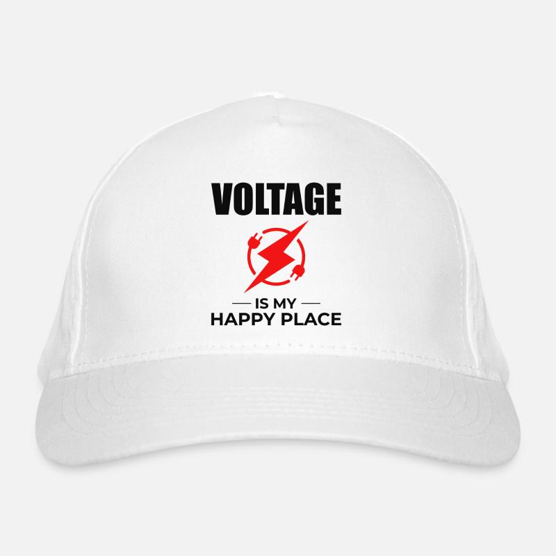 Electrician Humor Electrical Technician Engineer Organic Baseball Cap