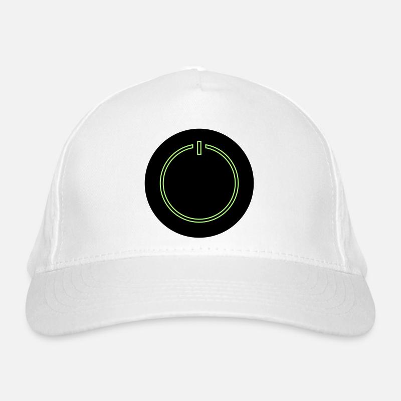 Bouton d’alimentation Casquette classique bio