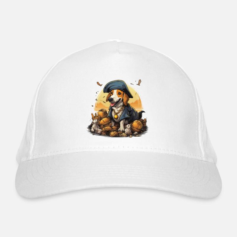 The Caffeinated Pirate Organic Baseball Cap
