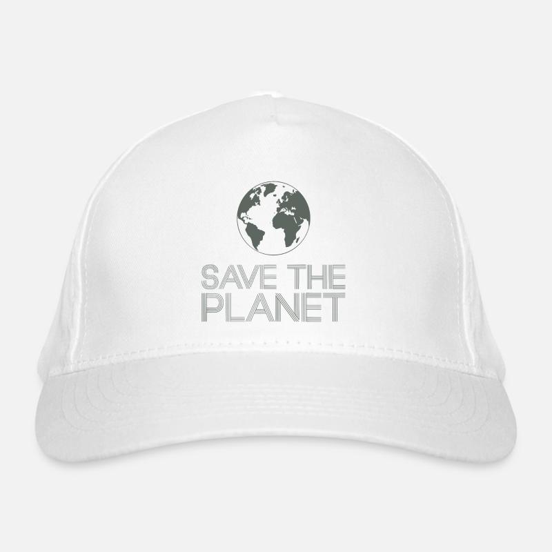 Save the Planet Earth Environmental Activists Organic Baseball Cap