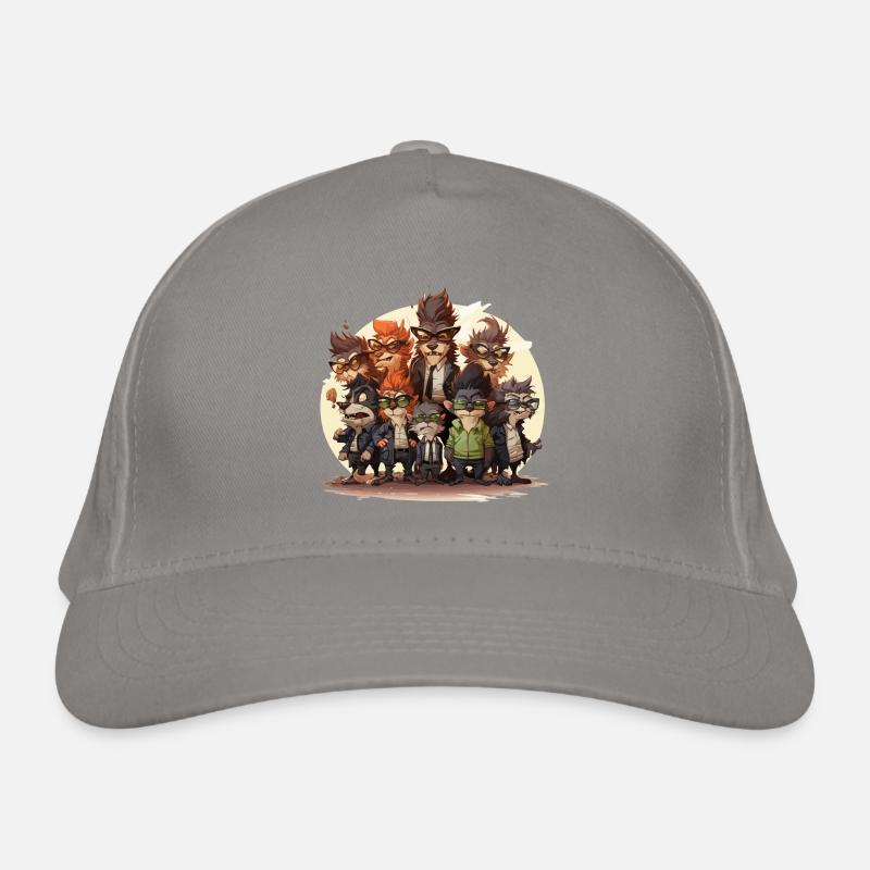 Les loups-garous à la mode Casquette classique bio