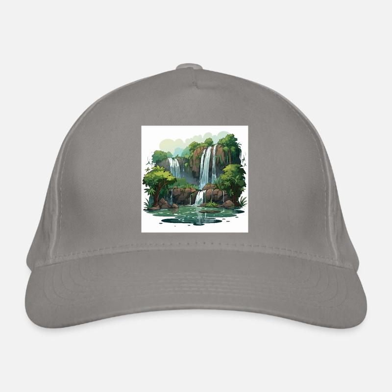 Waterfall Wander Organic Baseball Cap