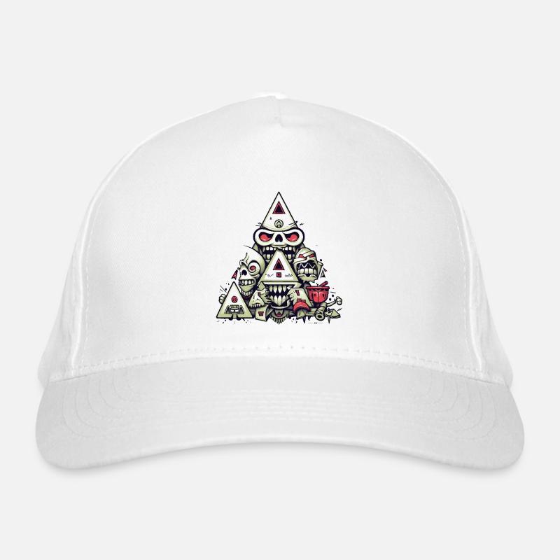 Abstract Collage Organic Baseball Cap