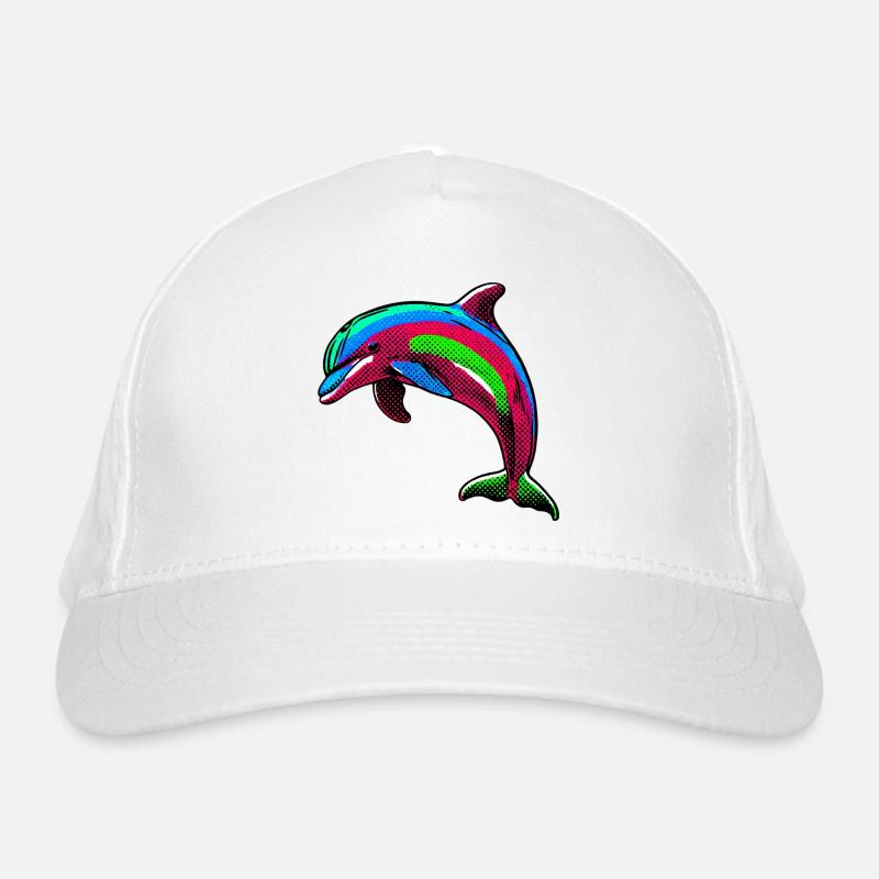 Delfin Bio-Baseballkappe