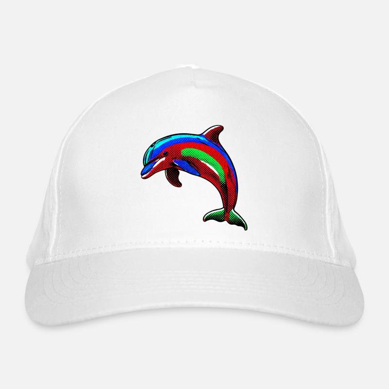 Delfin Bio-Baseballkappe