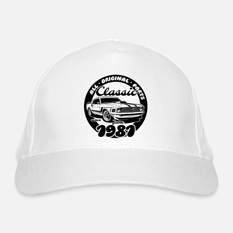 44. Geburtstag - Klassiker Musclecar 06/1981 Bio-Baseballkappe