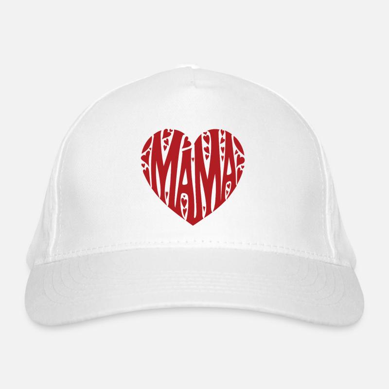 Cœur pour maman – Aimant et expressif Casquette classique bio