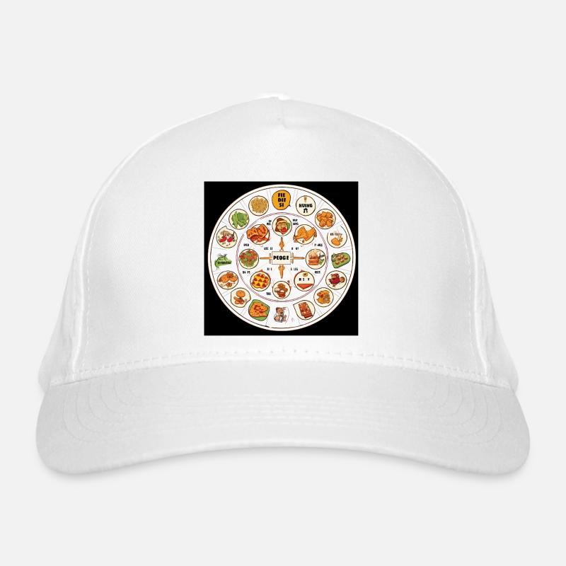 Die Feinschmecker-Fehde Bio-Baseballkappe