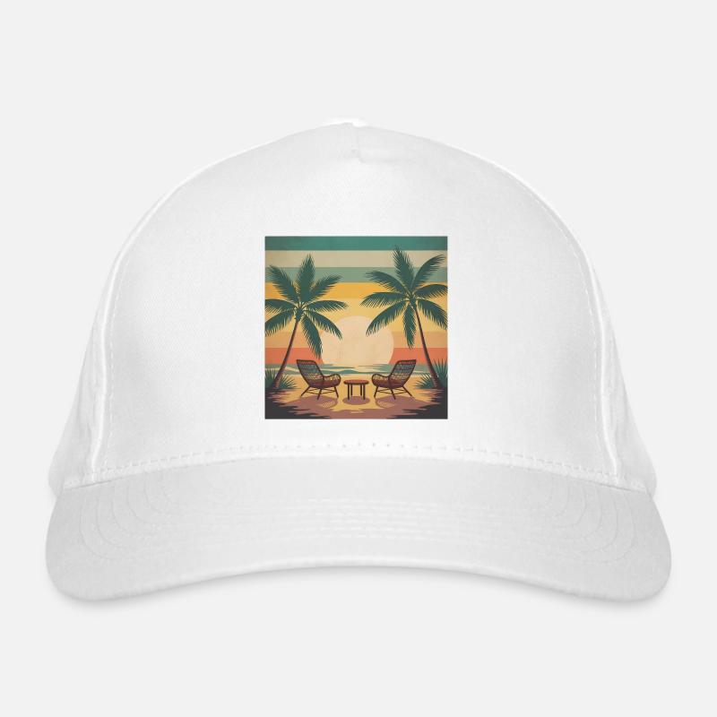Summer holidays Organic Baseball Cap