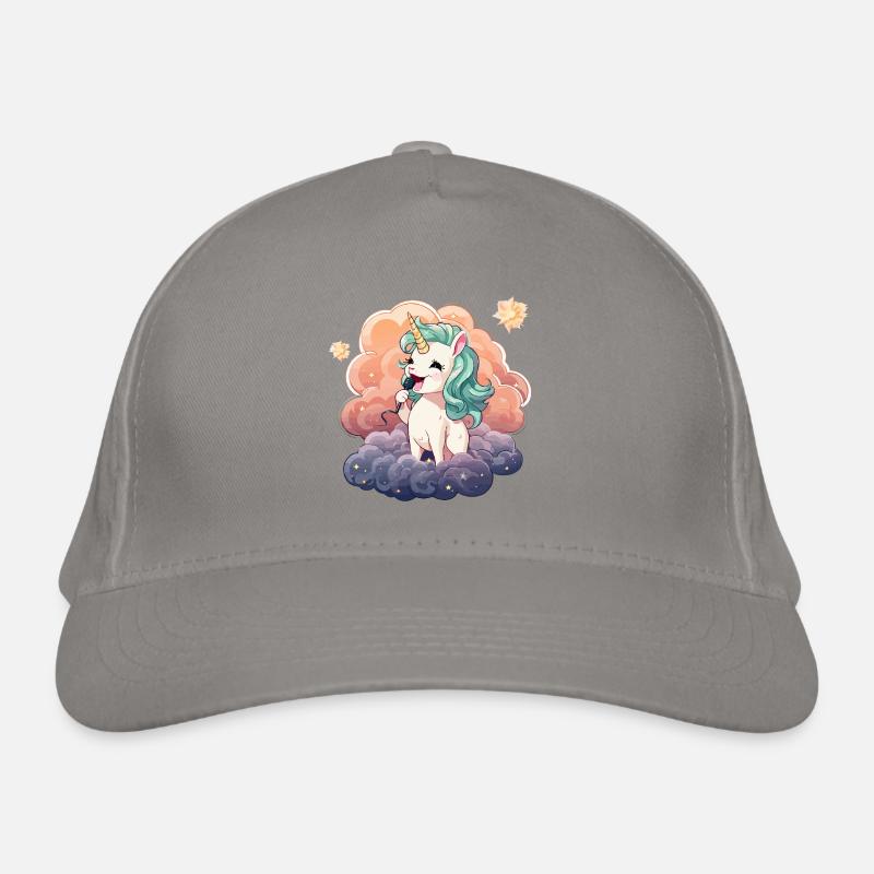 Celestial Serenade Unicorn Organic Baseball Cap