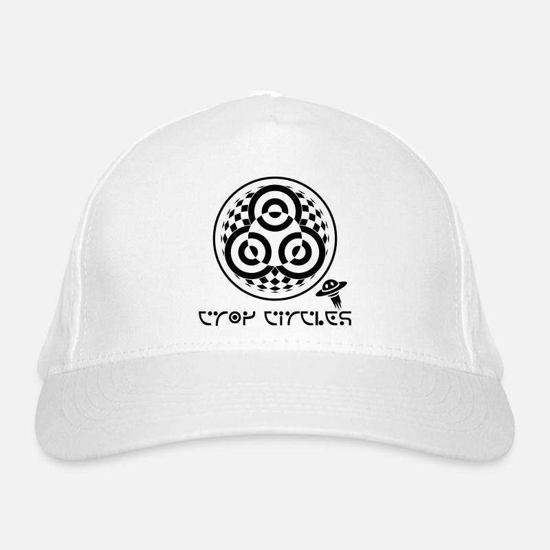 Crop Circle Trinity psychédélique Casquette classique bio