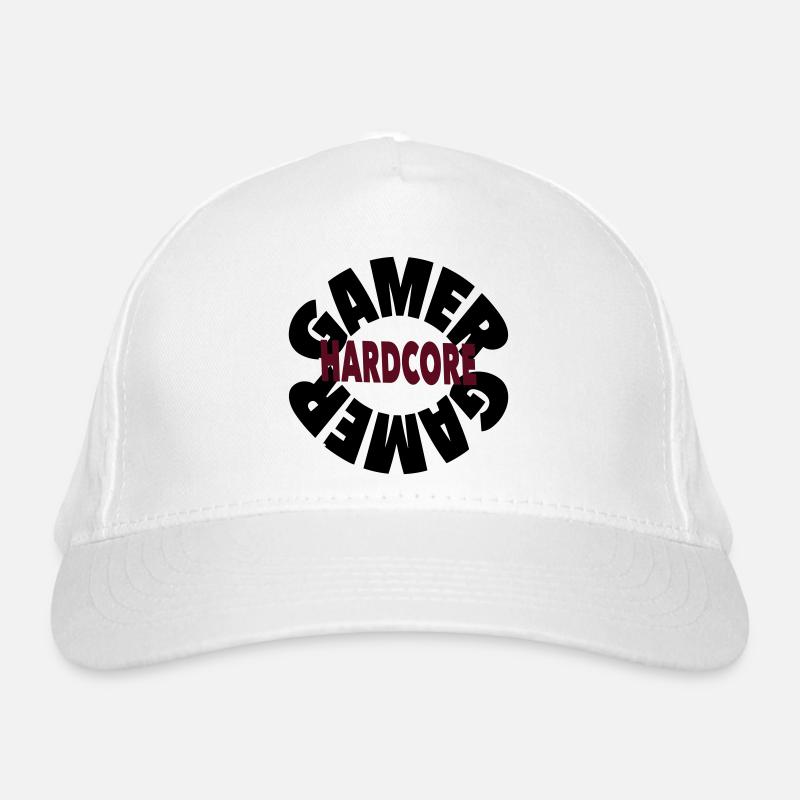 Gamer Hardcore – Bold Gaming Statement Organic Baseball Cap