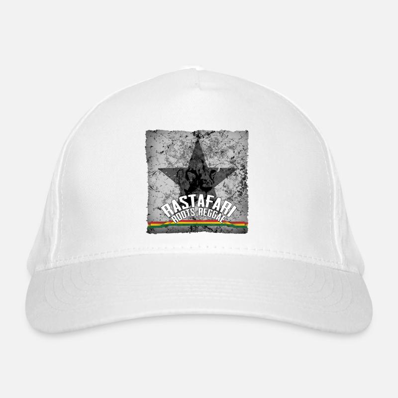 Rastafari Roots Reggae Star Grafik Bio-Baseballkappe