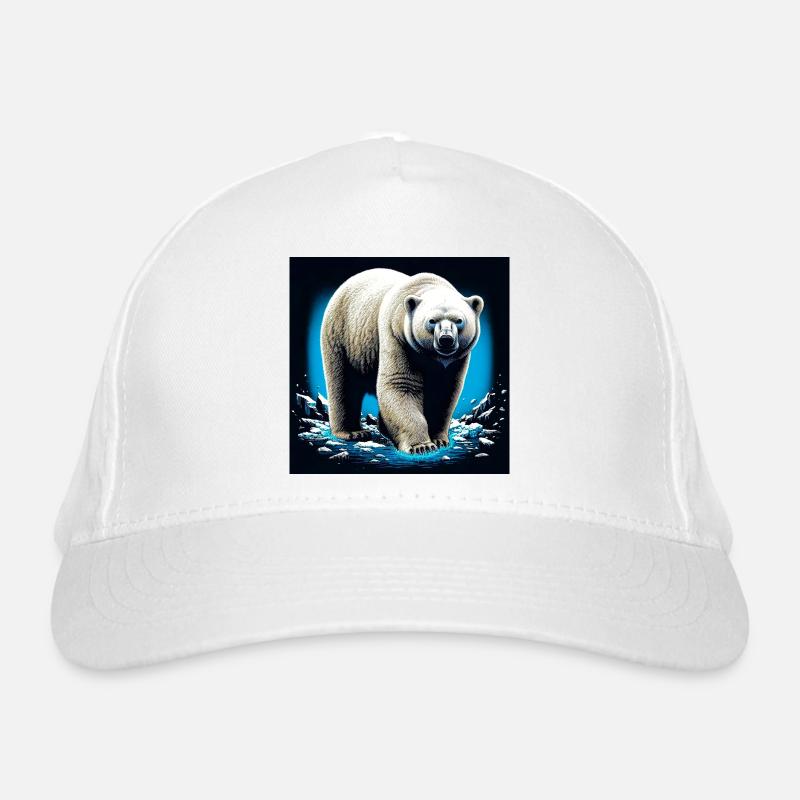 Eisbär Bio-Baseballkappe